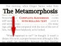 The Metamorphosis full audiobook with rolling text - by Franz Kafka