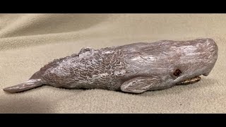 Creations in Clay  Moby Dick Painting - Clay tutorial for beginners