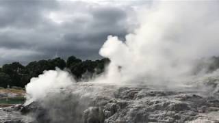 Rotorua Nova Zelândia - Te Puia - Gêiseres - Cultura Maori - New Zealand