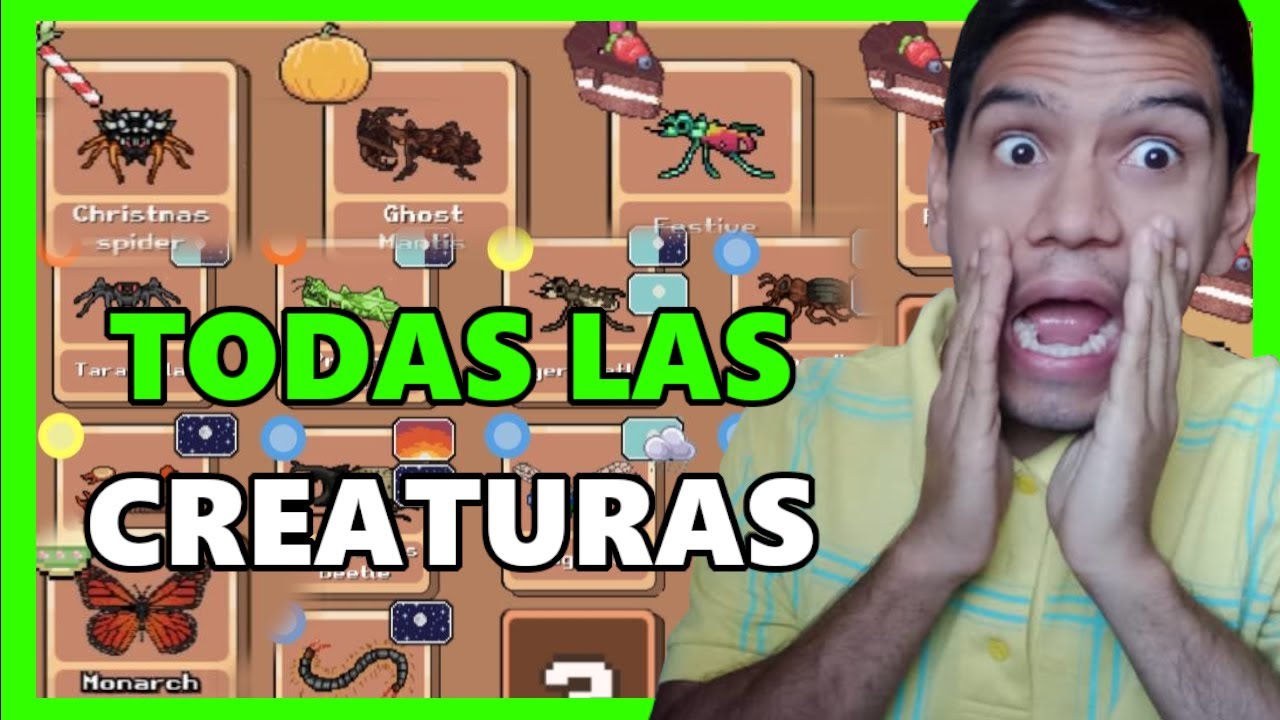 POCKET ANTS COMO CONSEGUIR TODOS LOS INSECTOS (criaturas) YouTube