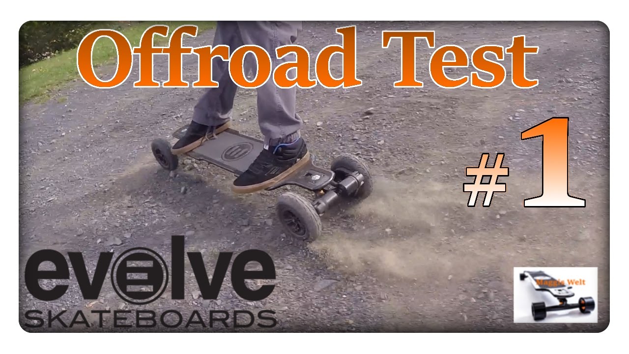 Evolve Carbon GT AT Offroad Test #1 no music