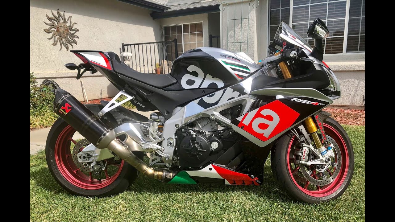 2016 Aprilia RSV4 RF – Iconic Motorbike Auctions