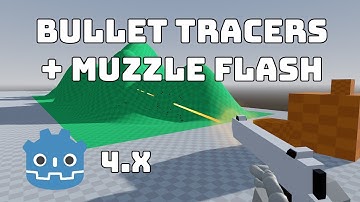 Godot 4.3 Muzzle Flash & Bullet Tracers Tutorial | FPS Controller Series #14