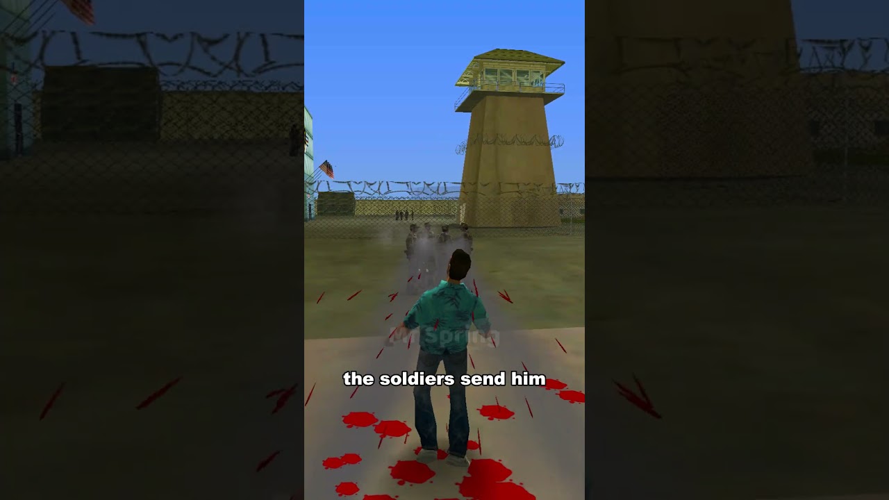 IF YOU ENTER A MILITARY BASE WITH A COP UNIFROM IN GTA GAMES