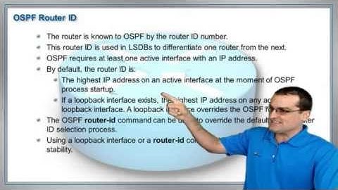 CCNA: OSPF Router-ID