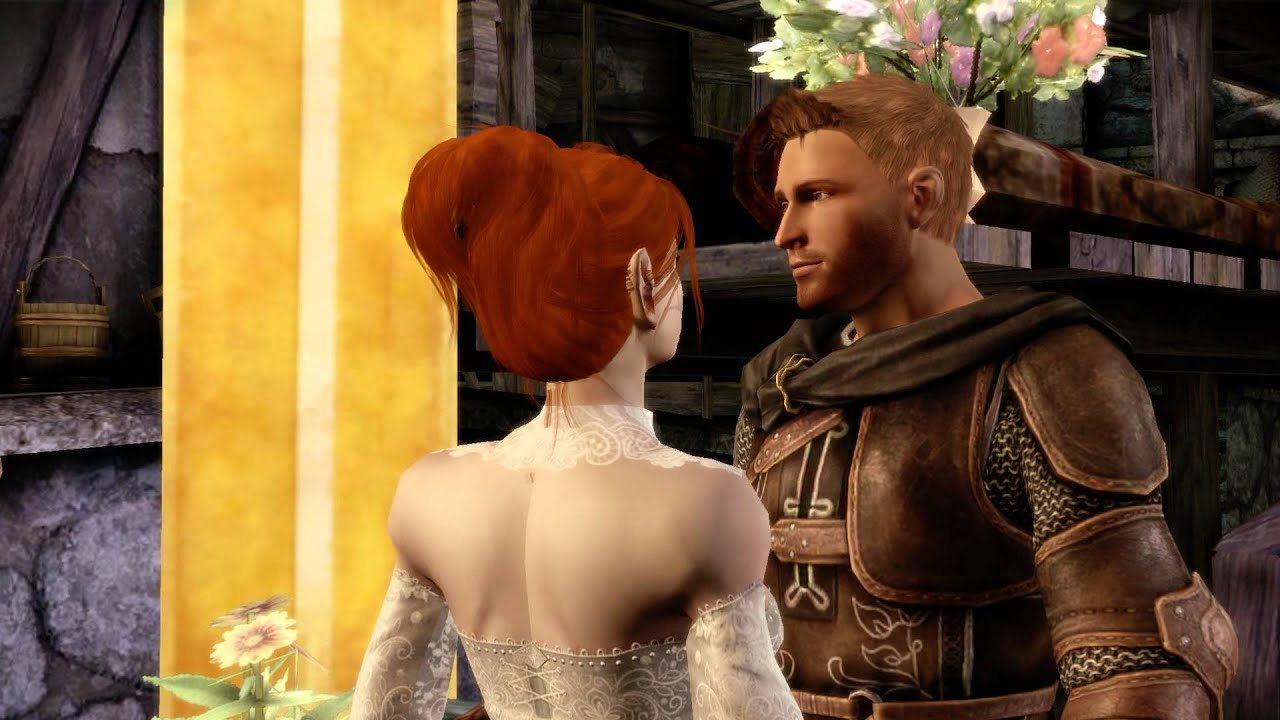 Mahariel and Alistair at Dragon Age: Origins - mods and community