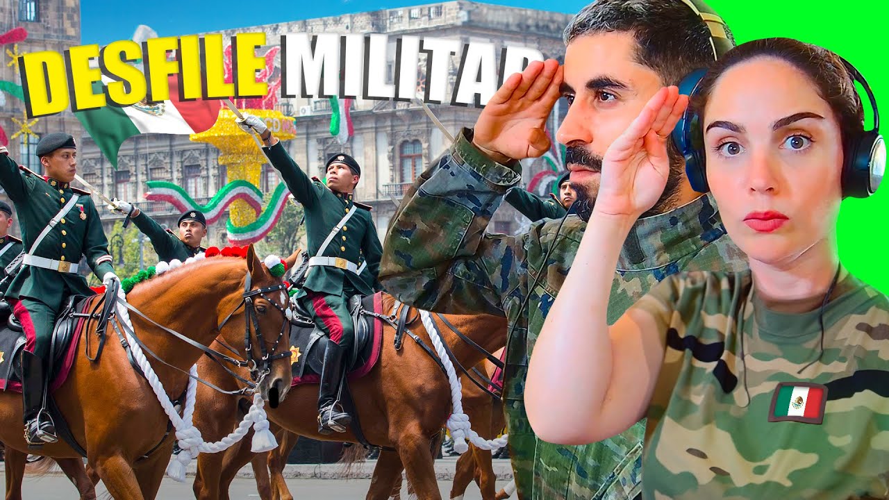 REACCIÓN 🇲🇽 DESFILE MILITAR de MEXICO 😱 **ESTAMOS SIN PALABRAS, NO NOS LO ESPERABAMOS**