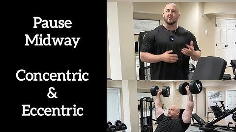 3 Intensity Techniques - Extended Rest/Pause, Paused Concentric / Eccentric Drop Off, & Cluster Sets