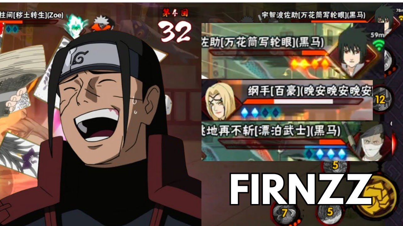 DEFINI SIMPLE TAPI MEMATIKAN | HASHIRAMA EDO GAMEPLAY |  NARUTO MOBILE FIGHTER 