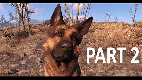 Fallout 4 Gameplay Walkthrough Part 2 - Dogmeat