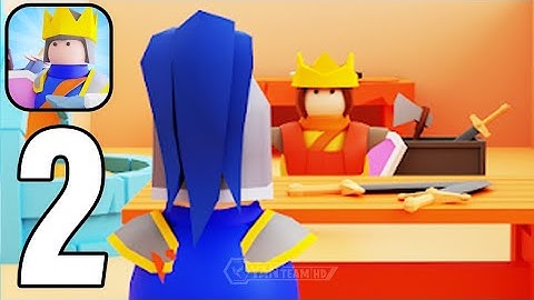 Pocket Forge 3D: Idle Craft - Gameplay Walkthrough Part 2 Become a blacksmith (Android,iOS)