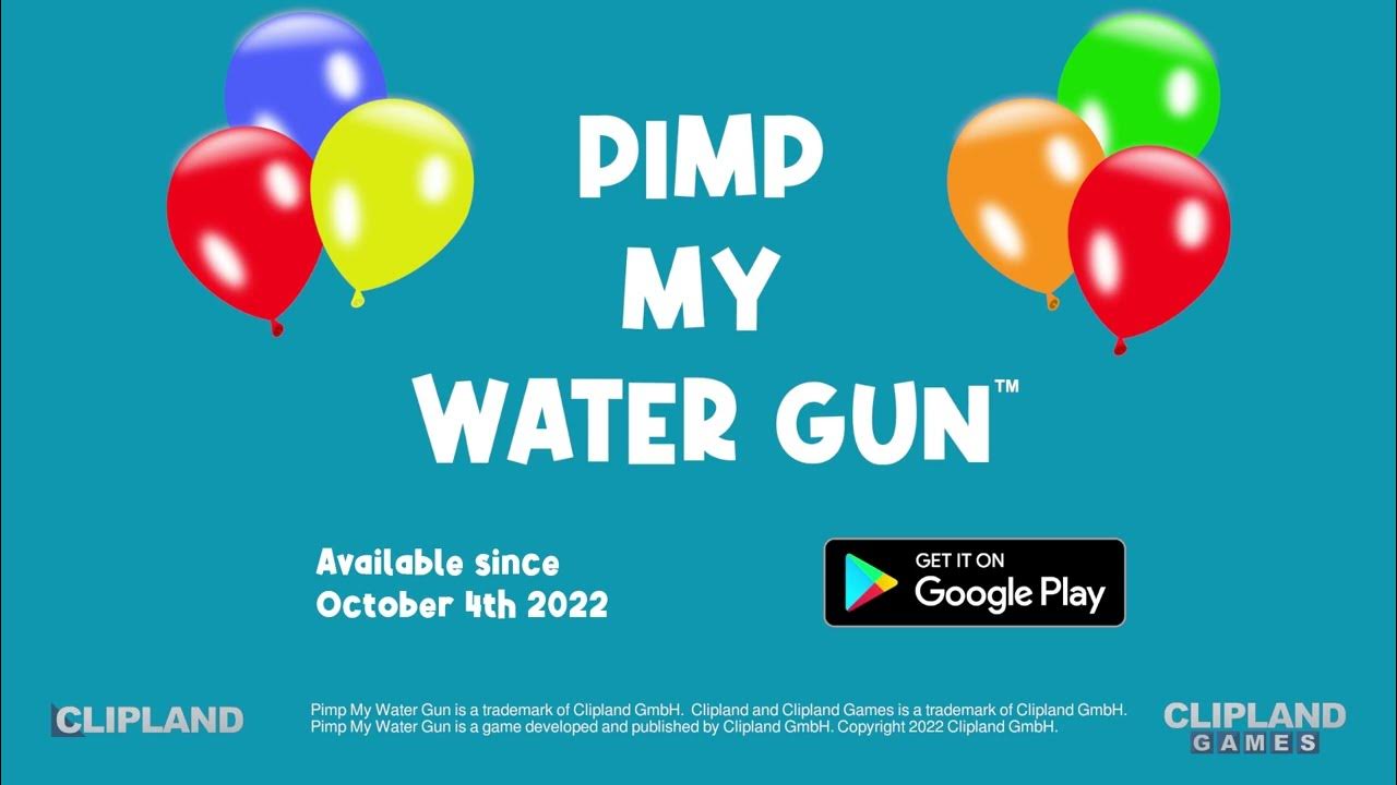 Pimp My Water Gun Game Trailer English YouTube