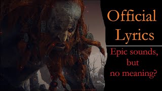 Elden Ring OST Fire Giant | Official Lyrics