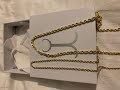 JACOJE 3.5mm Rope Chain 14k 22in. Review (THE TRUTH ABOUT JACOJE’S GOLD)