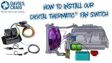 Installing the Davies, Craig Digital Thermatic® Electric Fan Switch