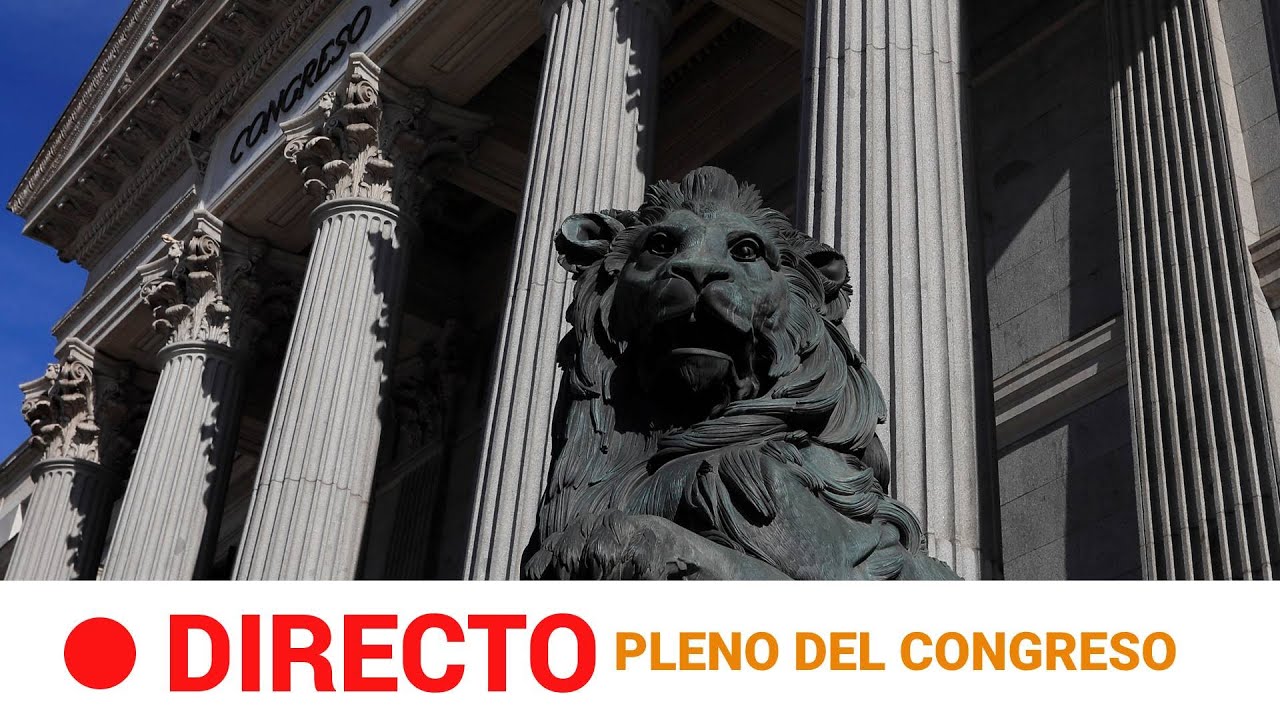 EN DIRECTO 🔴 PLENO en el CONGRESO de los DIPUTADOS (04/02/2021) l RTVE ...