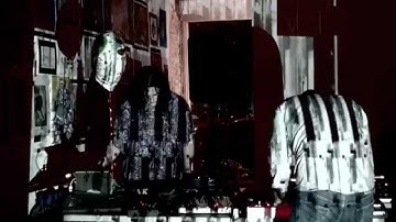 Dolphins n Sh-- freeform hardware electro - w video projections VJ Franz K at dA Arts Center