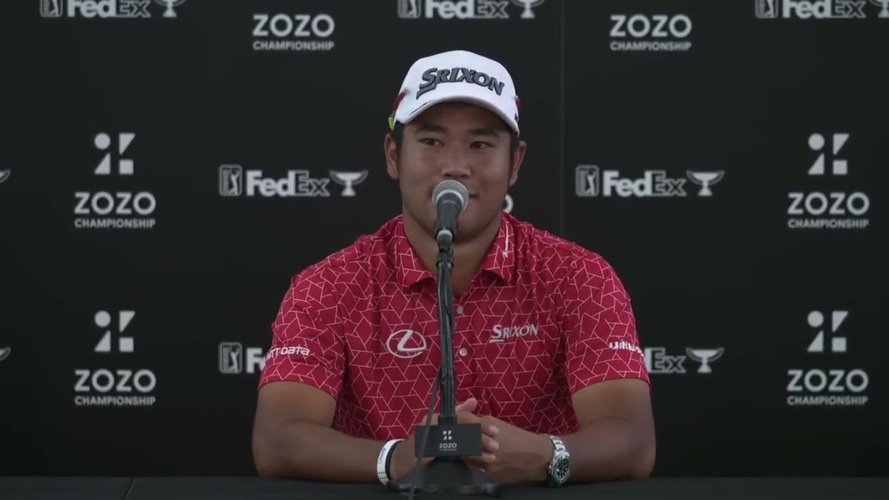 Hideki Matsuyama Tuesday Press Conference Japanese 2022 ZOZO CHAMPIONSHIP