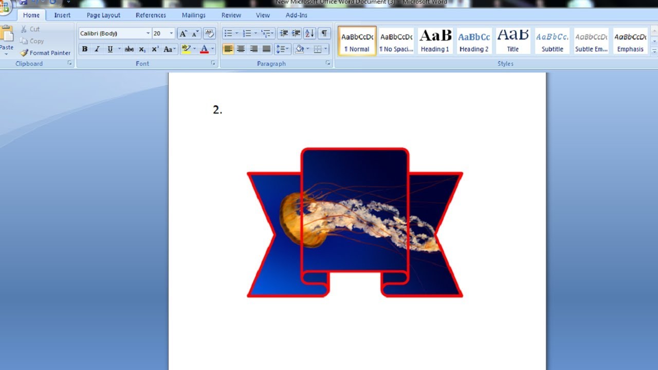 How To Crop The Image In Ms Word Microsoft Word Training YouTube