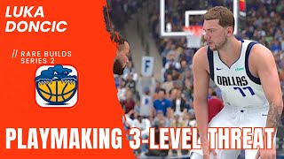 Rare builds NBA 2K24 Series vol 2 Playmaking 3-level threat LUKA DONCIC build