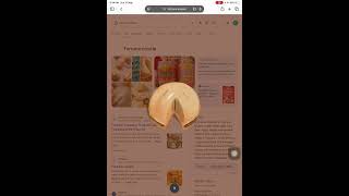 Google Easter egg - fortune cookie