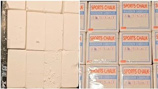 Crispy chalk vs soft chalk amazing texture comment your fav 🤤💓 snappy crispy soft loud snaps screenshot 3