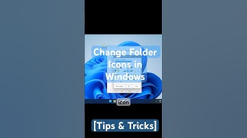 Quickly Change Folder Icon in Windows 10/11 #windows