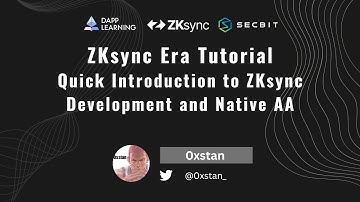 ZKsync Era Tutorial 01:  快速上手 ZKsync 开发以及 Native AA - P1
