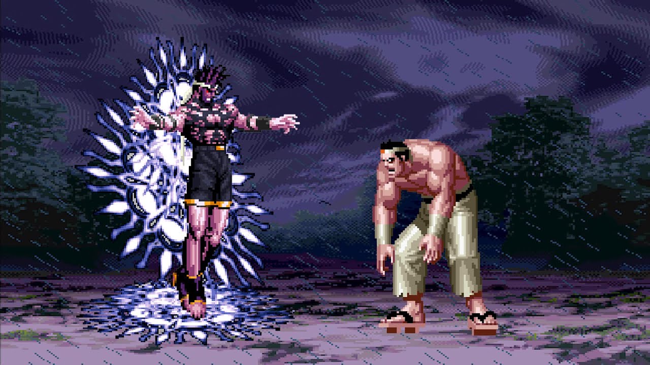 [KOF Mugen] Joe Higashi Team vs Goro Daimon Team
