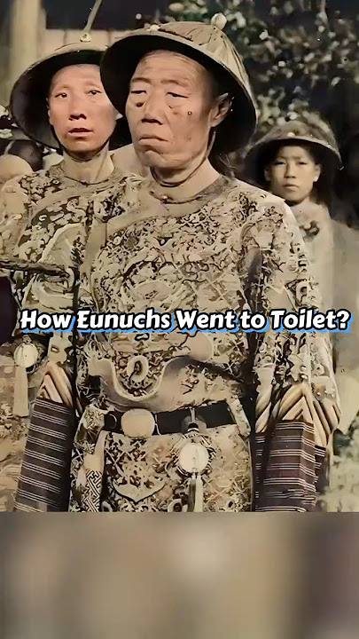 How Eunuchs Went to Toilet? #chineseculture #chinesehistory #learnchinese #cdrama #royallife
