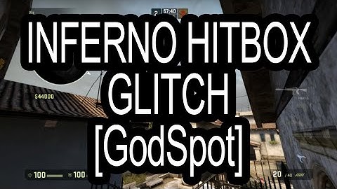 [CS:GO] Inferno new Hitbox-Glitch (GODSPOT)
