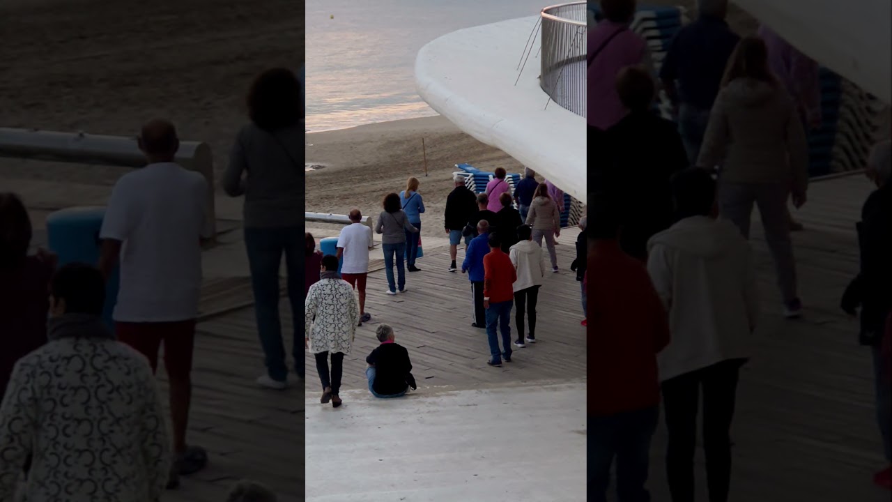 Playa PONIENTE España Benidorm Spain Spanien