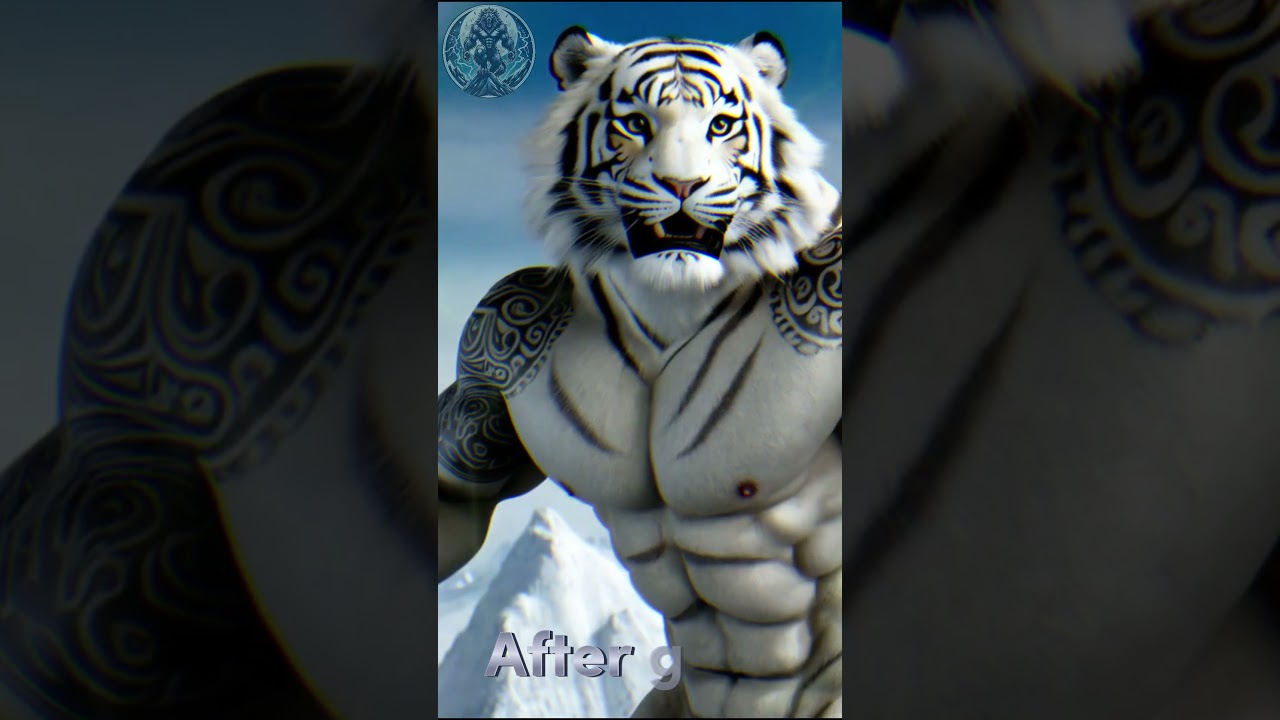 A White Tiger After Gym Transformation! 💪🏻 Shocking Results!