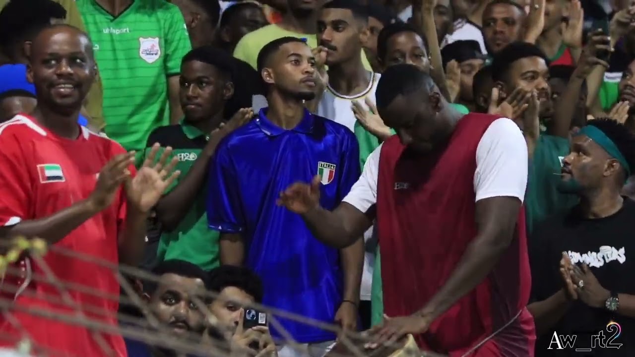 بسام مع جمهور القرط في نهائي النخبة 🔥