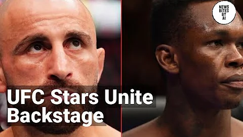 Heartwarming Moment: Volkanovski and Adesanya Unite After UFC 314