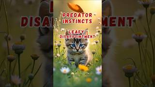 Watch What Happens When a Kitten Hunts a Leaf!