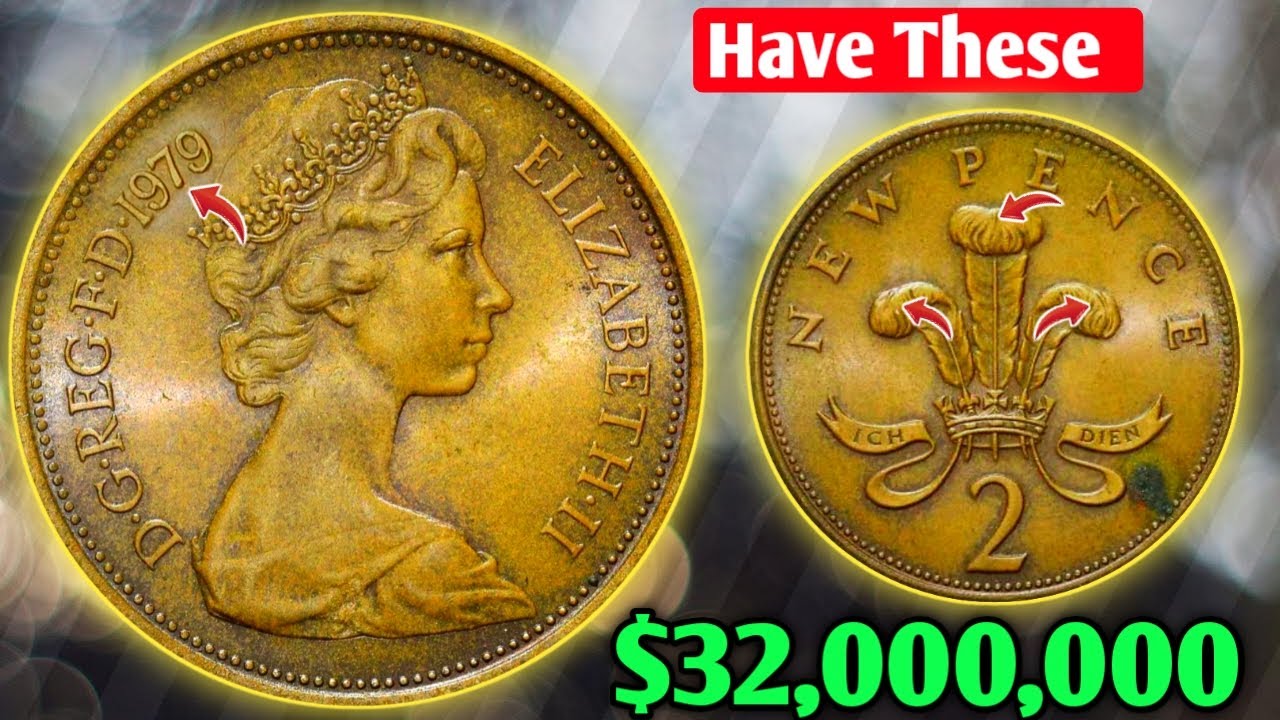 Most Rare 1979 UK Elizabeth 2p New Pence Worth up to $300,000