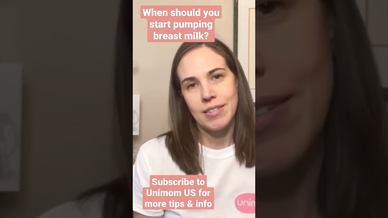 Learn when is the best time to start pumping breast milk for your little one.