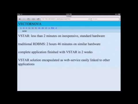 Dyalog '11: Vstar: A high-performance, full-featured database system implemented in J