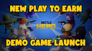 BATTLE HERO NEW PLAY TO EARN NFT GAME - DEMO GAME LAUNCH HUGE POTENTIAL - $BATH TOKEN BATTLEHERO.IO screenshot 4