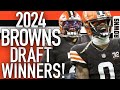 Which browns benefitted from the 2024 draft