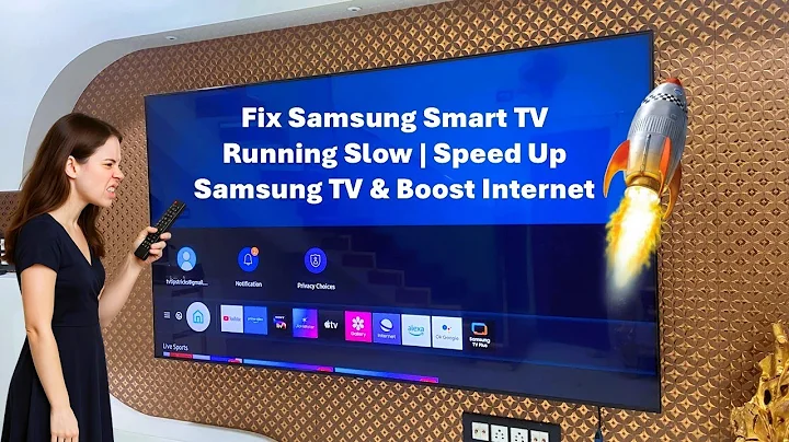 How to Fix Samsung Smart TV Running Slow | Speed Up Samsung TV & Boost Internet Speed