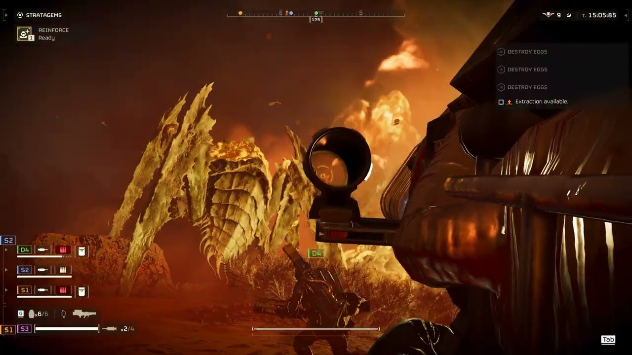 Reinforcing Erata Prime (Helldivers 2 - Terminids)