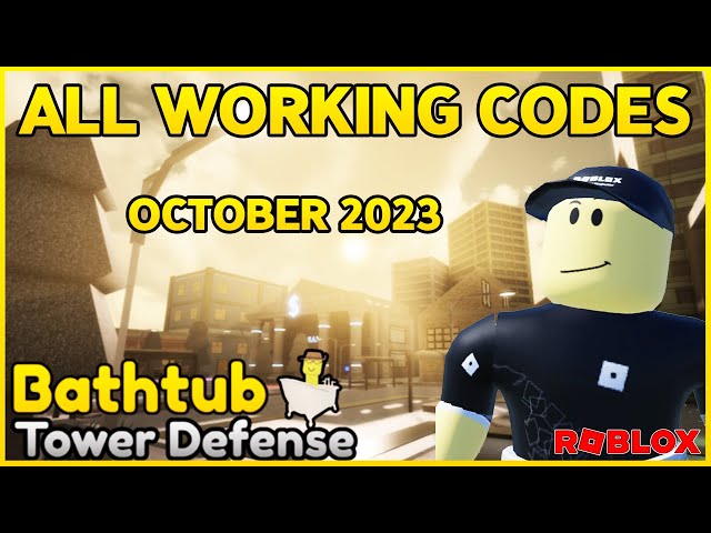 ✓NEW CODE✓ALL WORKING CODES for⚠️ULTIMATE TOWER DEFENSE⚠️🎃Halloween🎃Roblox  2023⚠️Codes for Roblox TV 