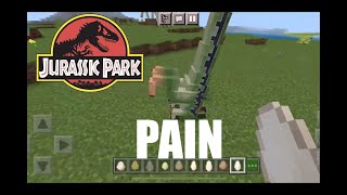Jurassic Park Mod review- MCPE screenshot 5