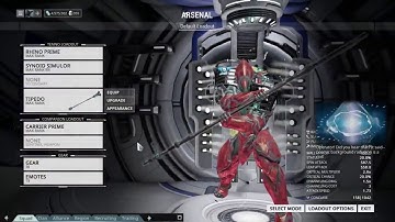 Warframe - Multiple Builds - Same bug
