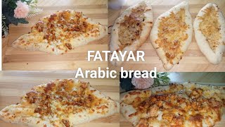 fatayer recipe | cheese fatayer| fatayer arabic food | fatayer dough recipe | Arabic flat bread