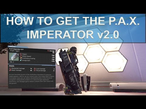 The Surge - How to get the P.A.X. Imperator v2.0 - Upgraded boss weapon