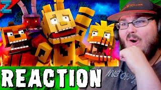 "Don't Forget" Minecraft FNAF Animation Music Video (Song by TryHardNinja) The Foxy Song 3 REACTION!