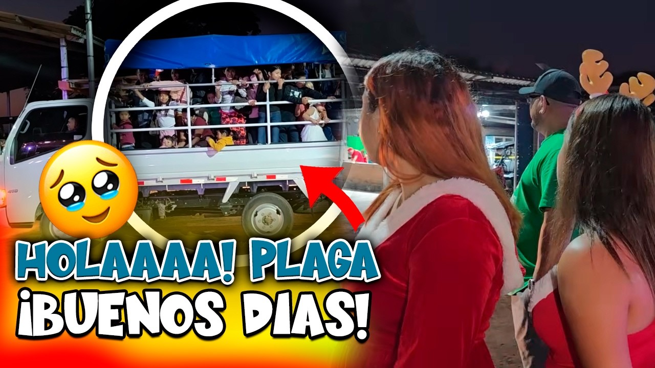 Ay! Que lindo, Los niños llegaron Saludando a la Plaga 🥹